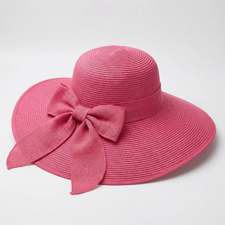 Wide Brim Woven Sun Hat - Solarix