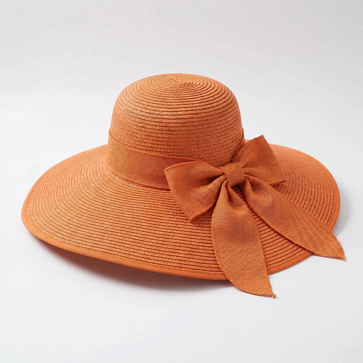 Wide Brim Woven Sun Hat - Solarix
