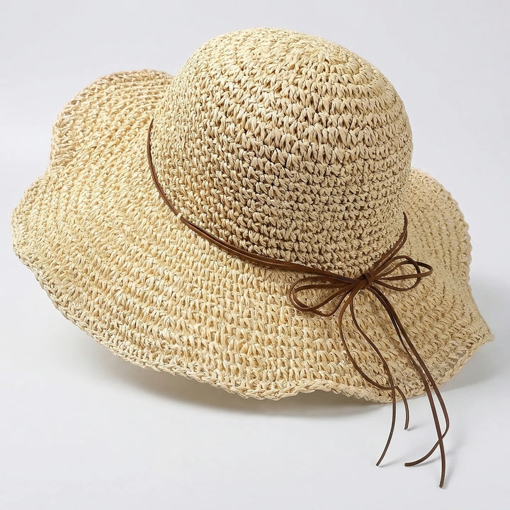 Wide Brim Woven Sun Hat - Solweave