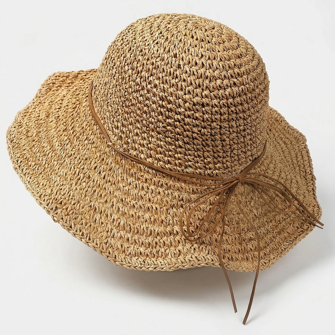 Wide Brim Woven Sun Hat - Solweave