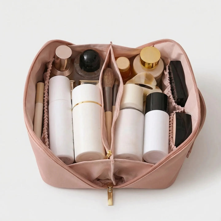 Wide Opening Cosmetic Bag - Vamora