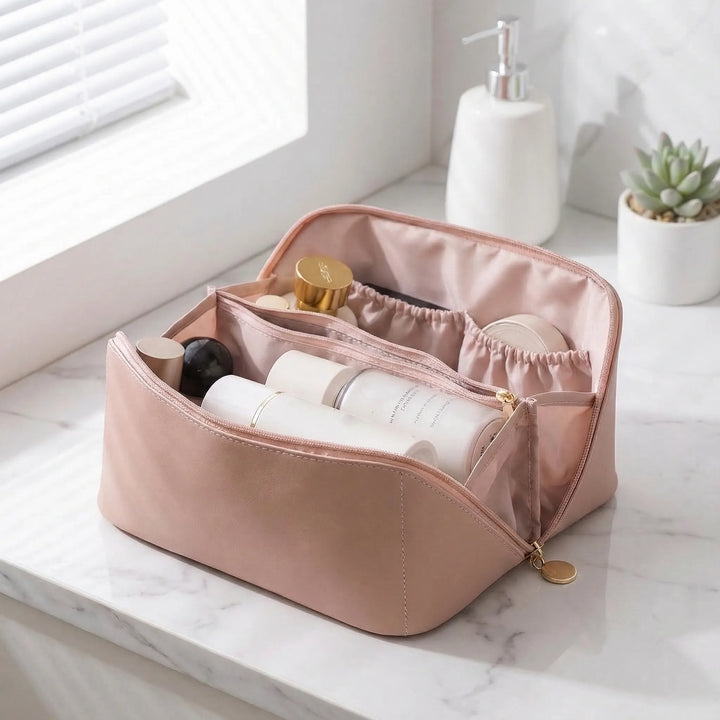 Wide Opening Cosmetics Bag - Packira