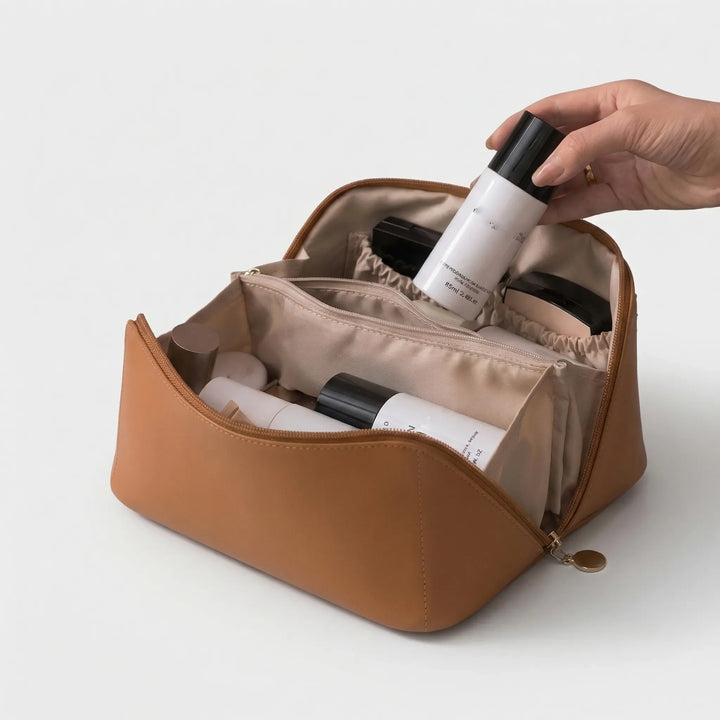 Wide Opening Cosmetics Bag - Packira