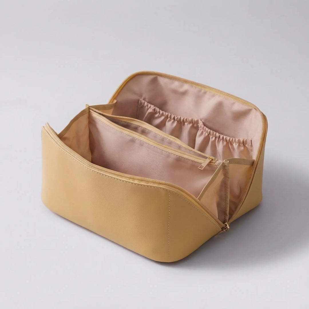 Wide Opening Cosmetics Bag - Packira