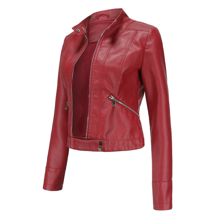 Classic Women's Leather Jacket with Timeless Style 10