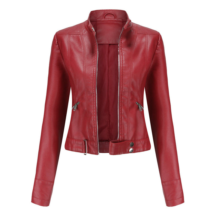 Classic Women's Leather Jacket with Timeless Style 3
