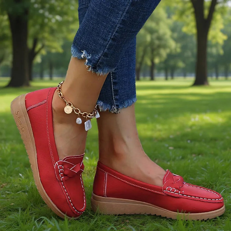 Orthopedic Wide-Fit Slip-On Loafers with Arch Support and Non-Slip Sole 7