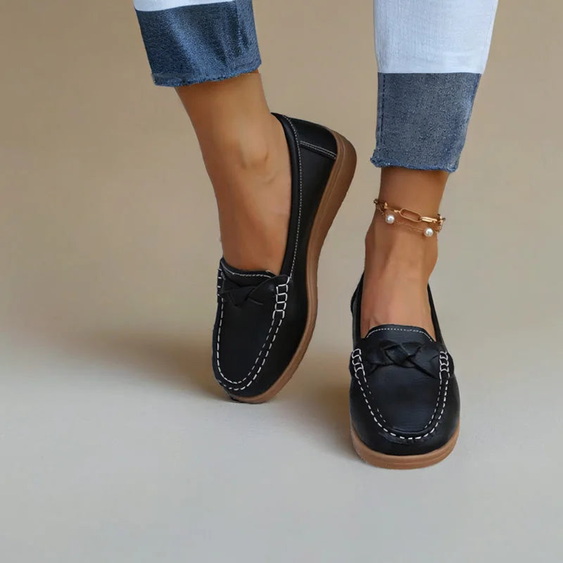 Orthopedic Wide-Fit Slip-On Loafers with Arch Support and Non-Slip Sole 3