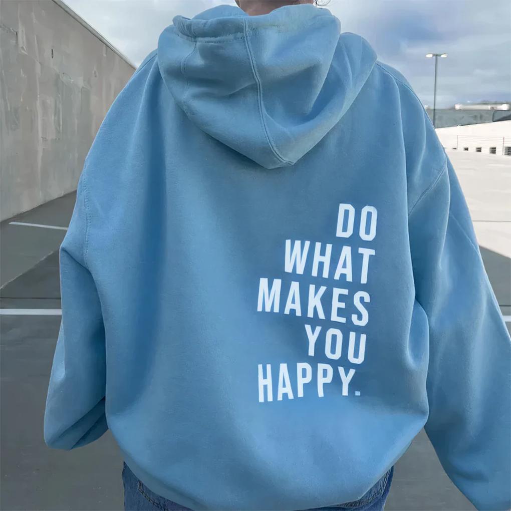 Women's Hoodie with Kangaroo Pocket and Thumb Holes 2