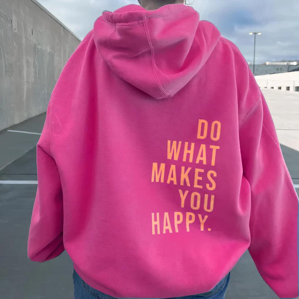 Women's Hoodie with Kangaroo Pocket and Thumb Holes 3