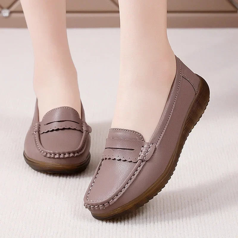 Orthopedic Wide-Fit Slip-On Loafers with Arch Support and Non-Slip Sole 13