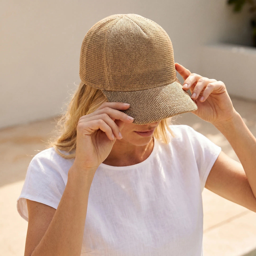 Woven Baseball Style Cap - Solara