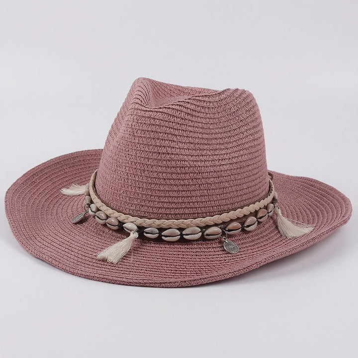 Woven Bohemian Sun Hat - Solweave