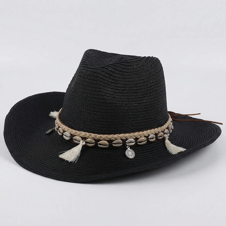 Woven Bohemian Sun Hat - Solweave