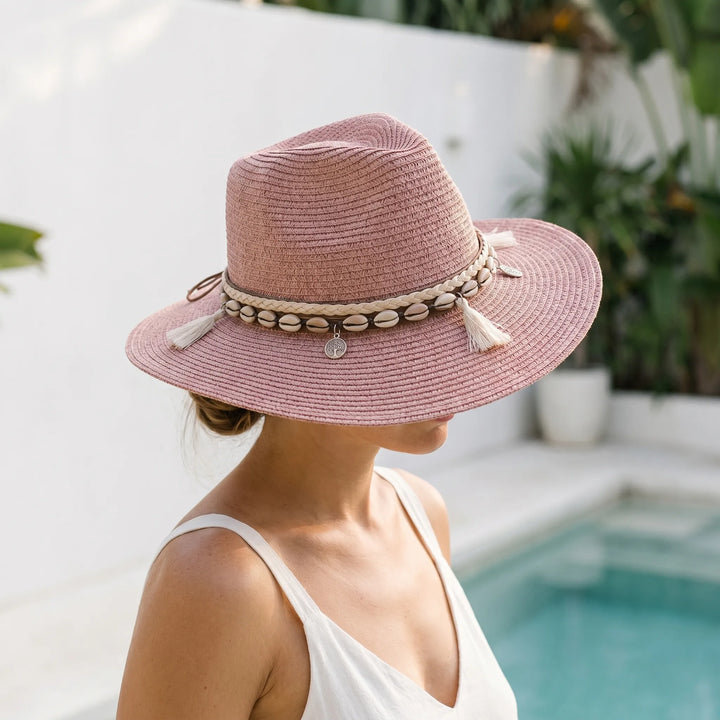 Woven Bohemian Sun Hat - Solweave