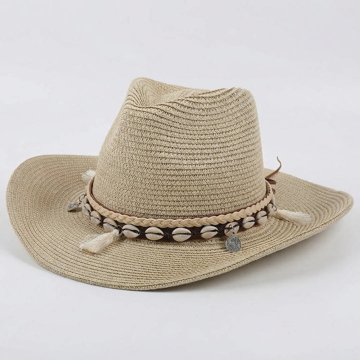 Woven Bohemian Sun Hat - Solweave