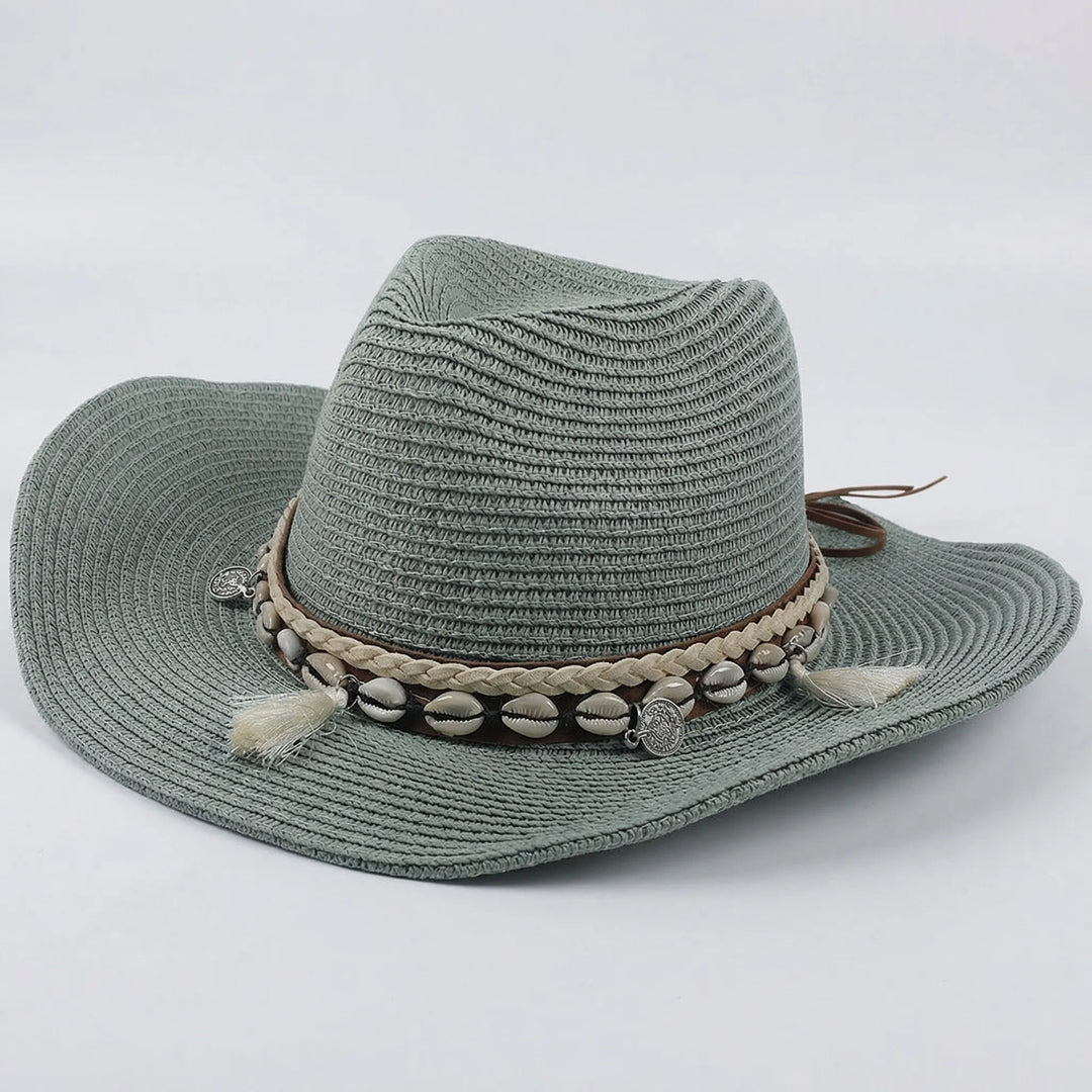 Woven Bohemian Sun Hat - Solweave