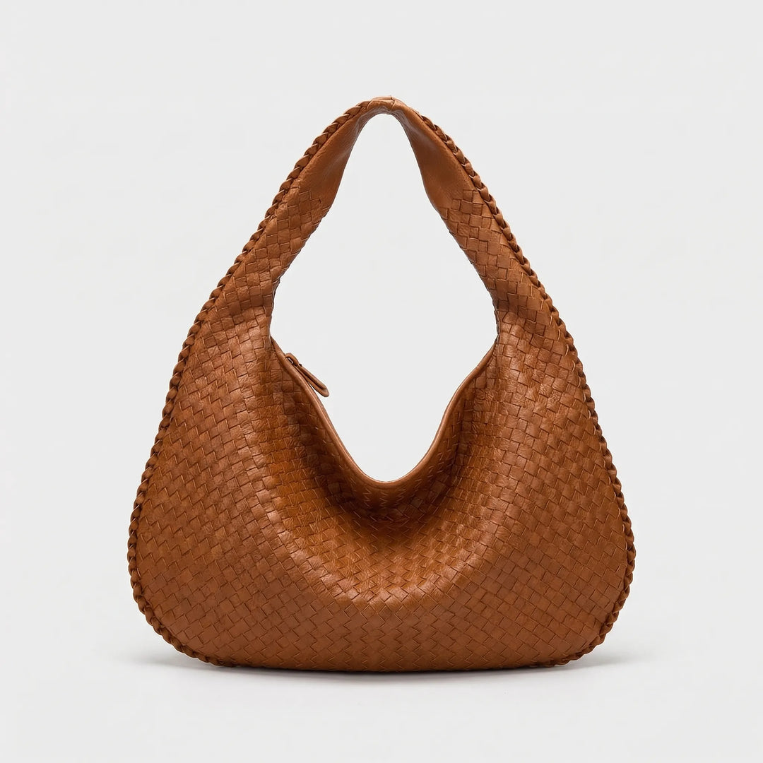 Woven Shoulder Bag - Vovelia