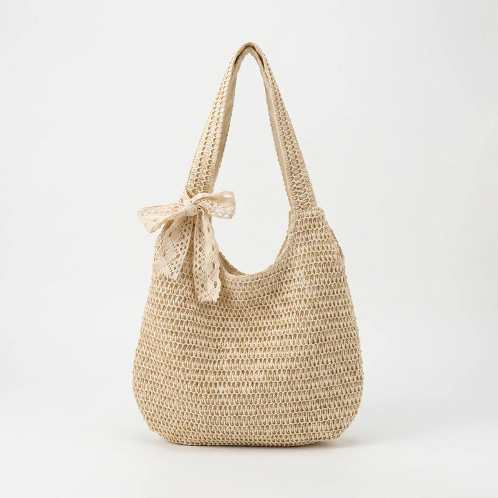 Woven Shoulder Tote - Vivera