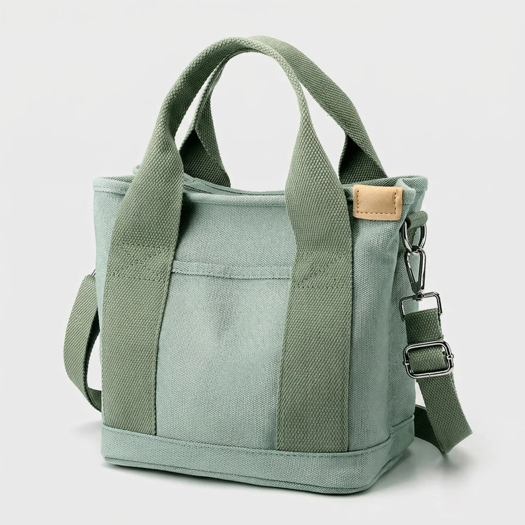Woven Shoulder Tote Bag - Veltra