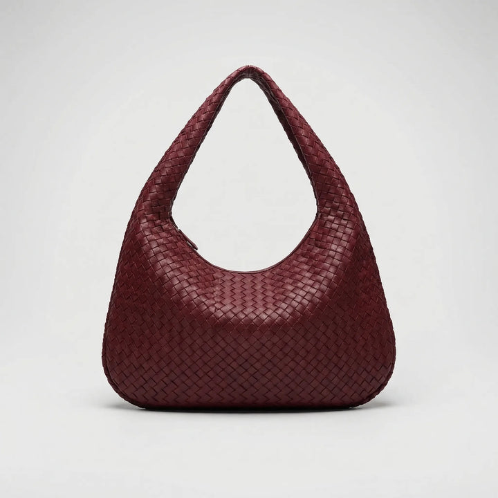 Woven Texture Shoulder Bag - Tressara