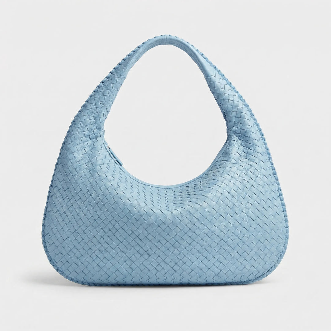Woven Texture Shoulder Bag - Tressara