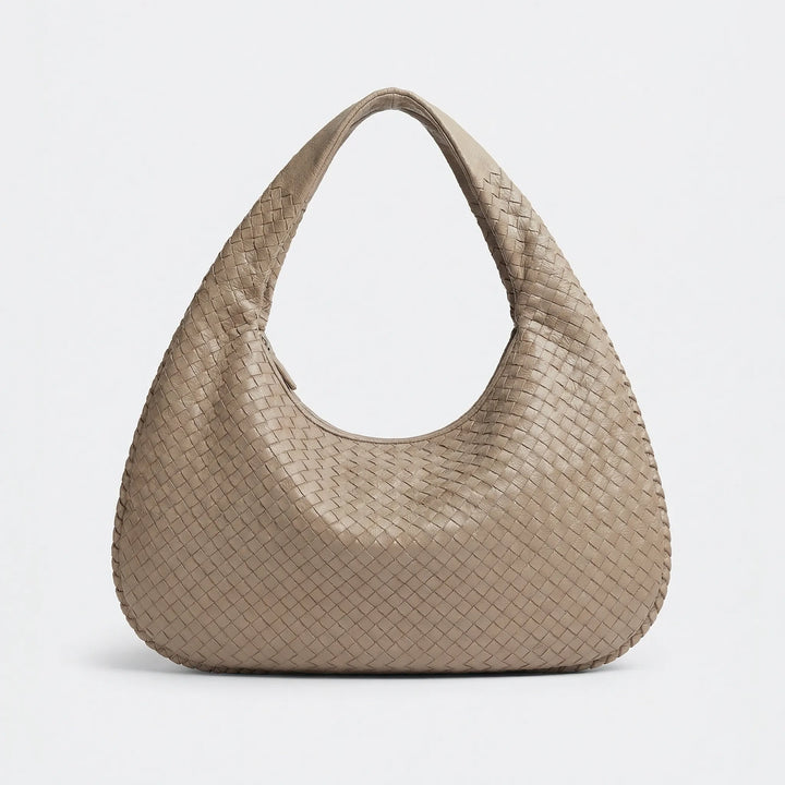 Woven Texture Shoulder Bag - Tressara