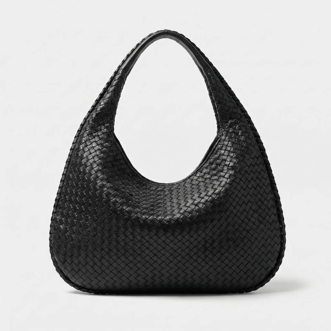 Woven Texture Shoulder Bag - Tressara