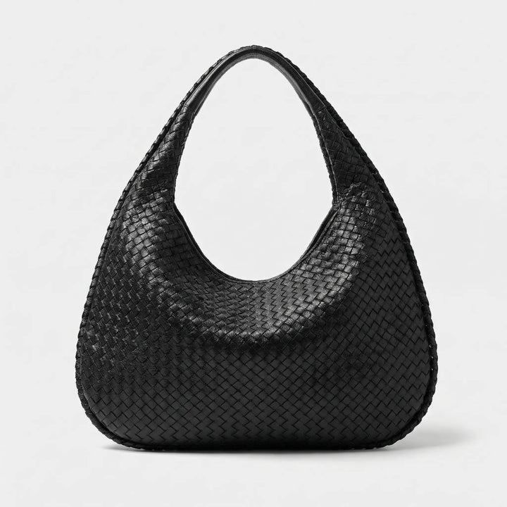 Woven Texture Shoulder Bag - Tressara