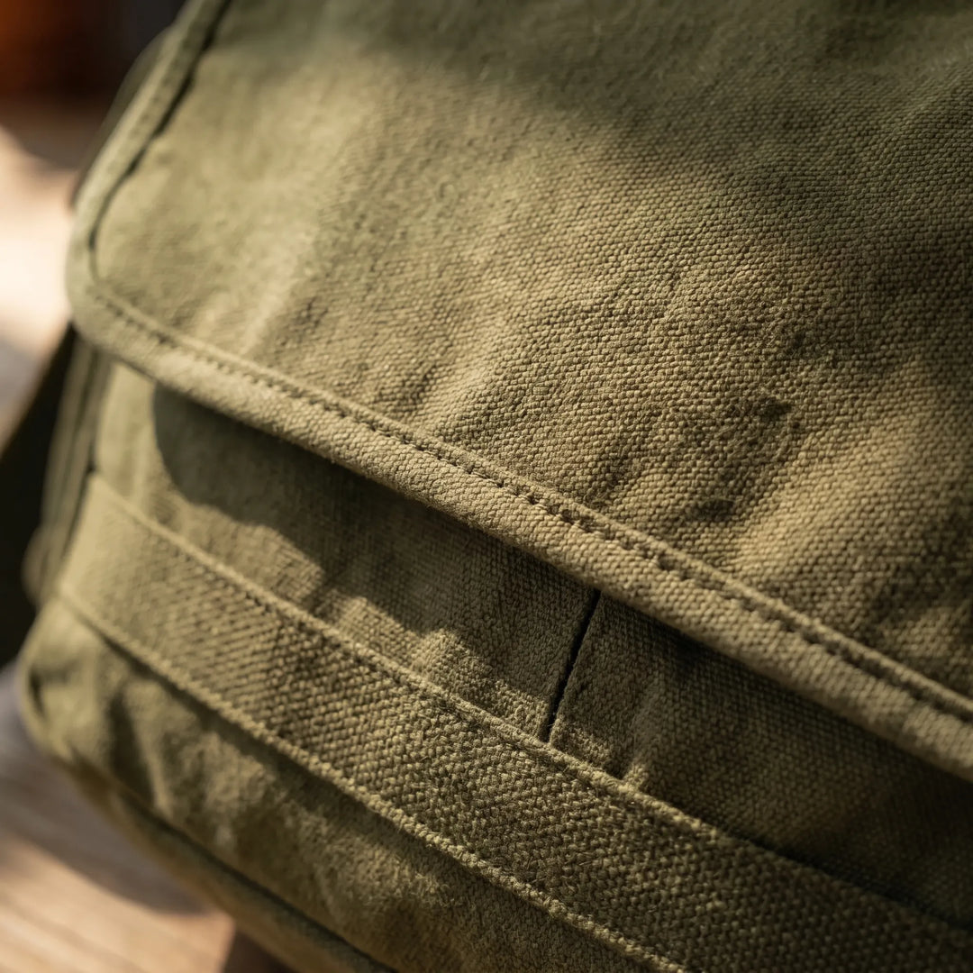 Vintage-Style Adjustable Crossbody Messenger Bag - Satchovale