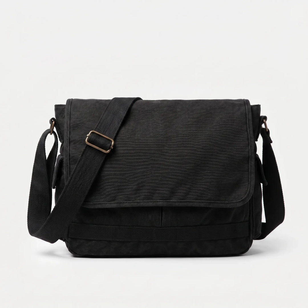 Vintage-Style Adjustable Crossbody Messenger Bag - Satchovale