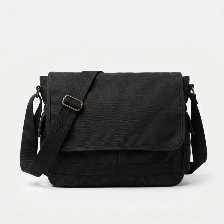 Vintage-Style Adjustable Crossbody Messenger Bag - Satchovale