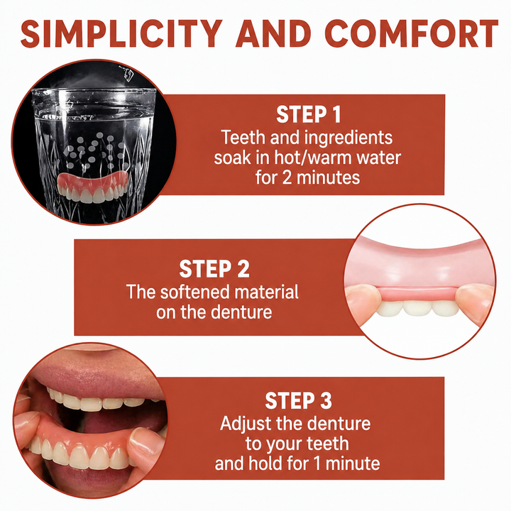 Denture Comfort Cushions | Soft Silicone Padding | Non-Slip Fit 4