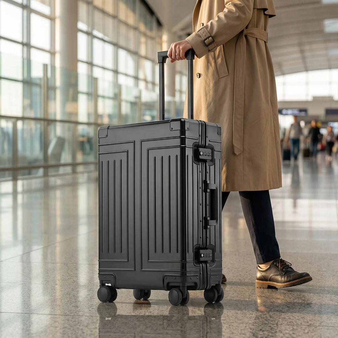Zipperless Hard Shell Suitcase - TrekVault