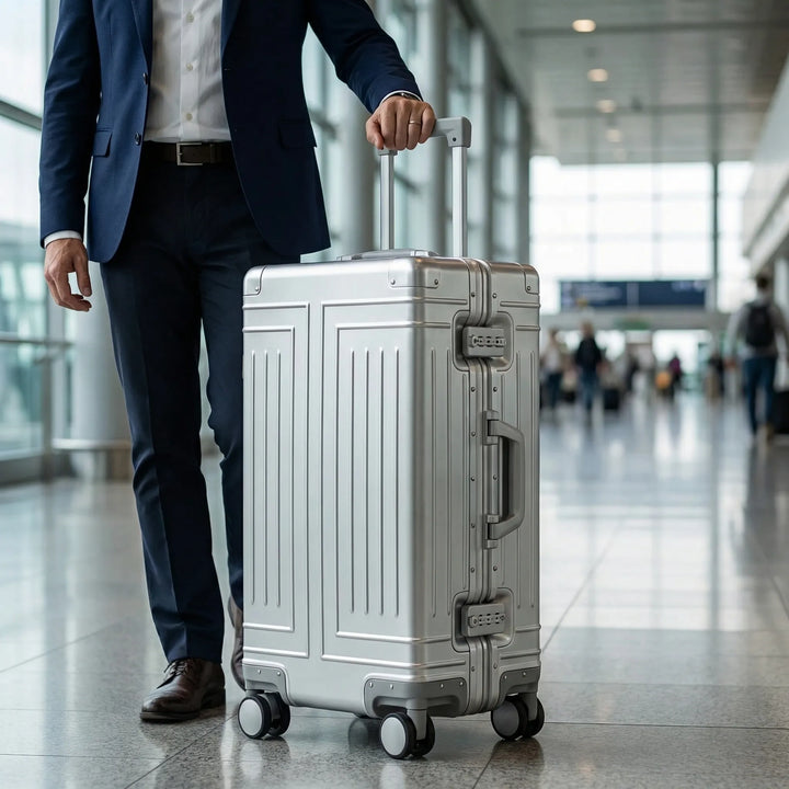 Zipperless Hard Shell Suitcase - TrekVault