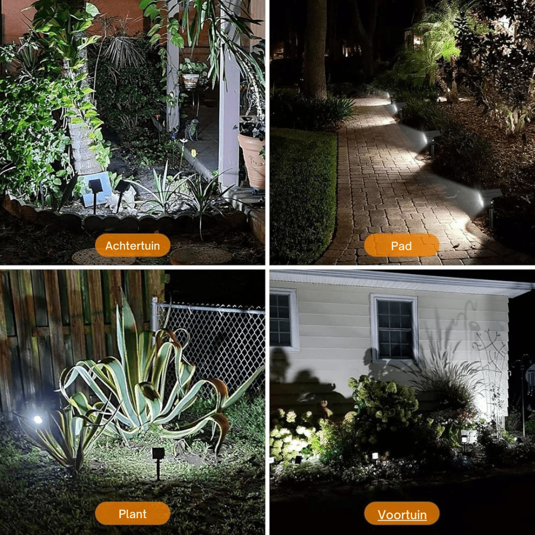 Stylish Waterproof Solar Garden Light 13