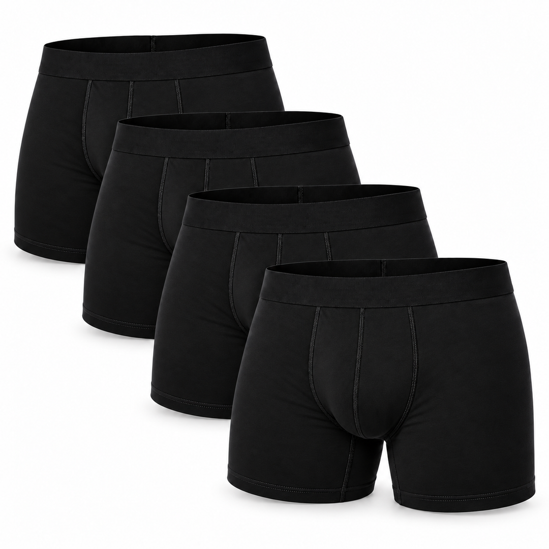 Soft Modal Boxer Briefs, Longer Leg, Non-Riding-Up Underwear 12