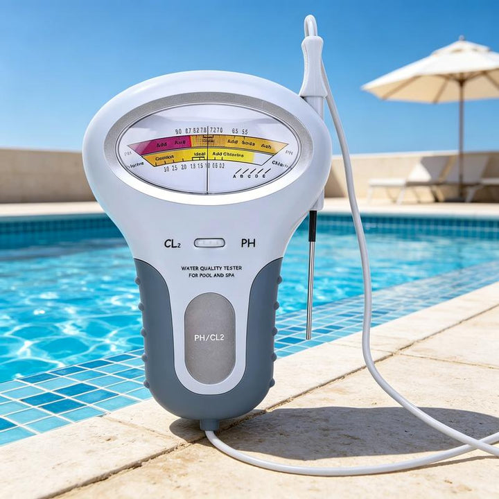 Digital pH and Chlorine Tester for Pools and Hot Tubs with Analog Dial 3