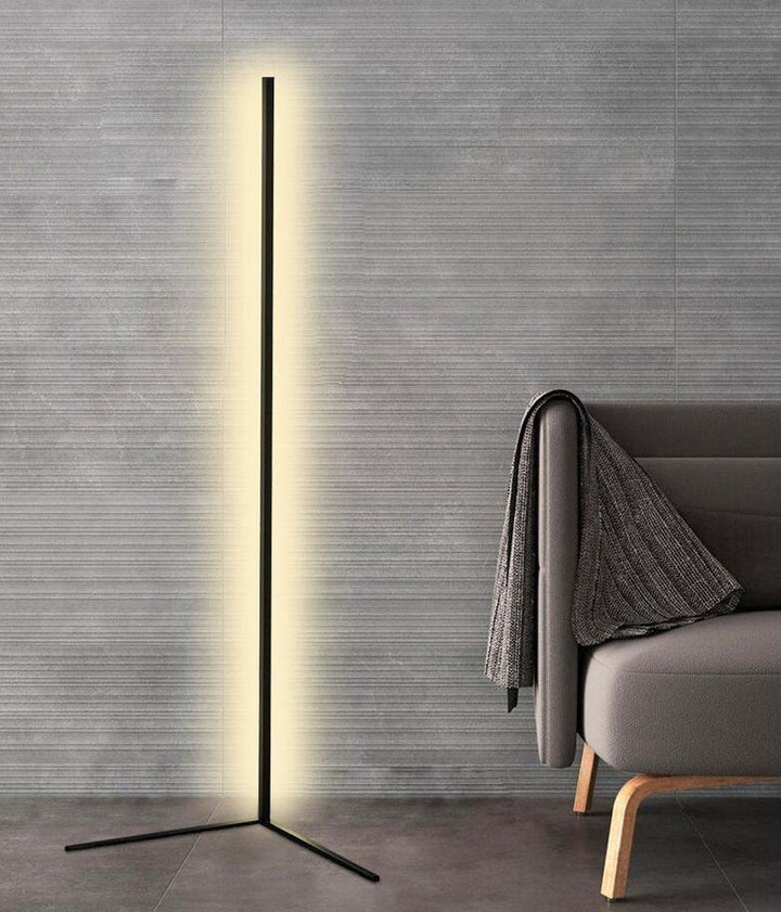 Nordic LED Floor Lamp with Remote, Dimmable RGB and Warm White, 142 cm 8
