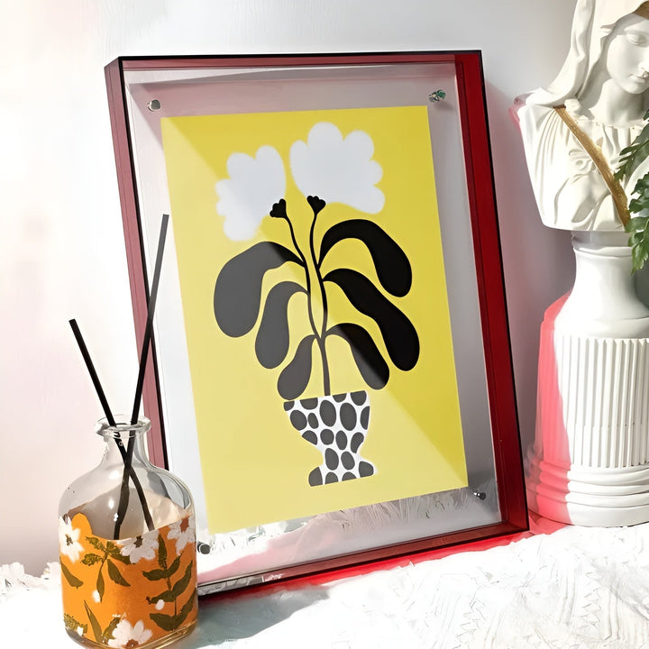 Neon Acrylic Picture Frame – Retro 80s Style, Modern Decorative Photo Frame 15