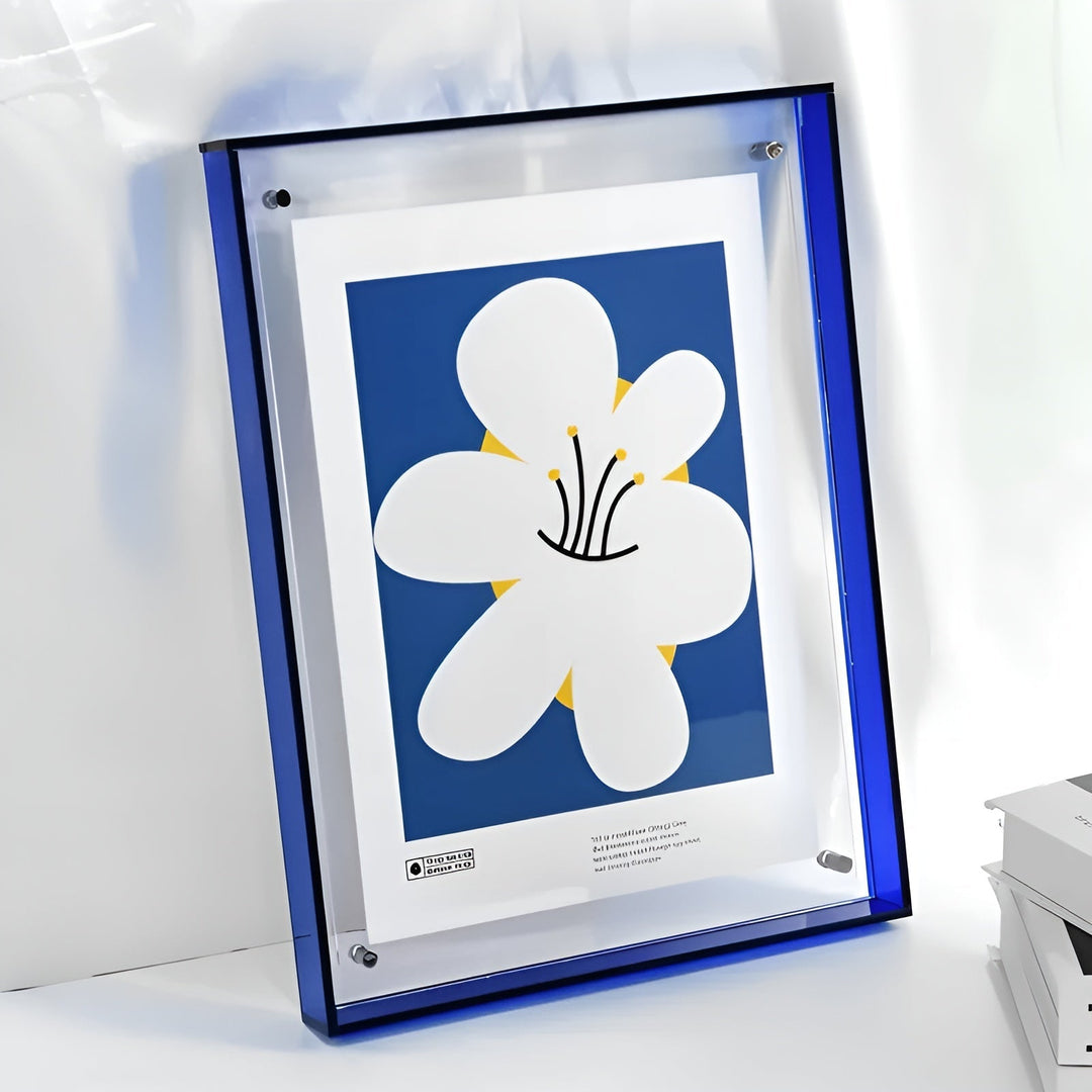 Neon Acrylic Picture Frame – Retro 80s Style, Modern Decorative Photo Frame 14