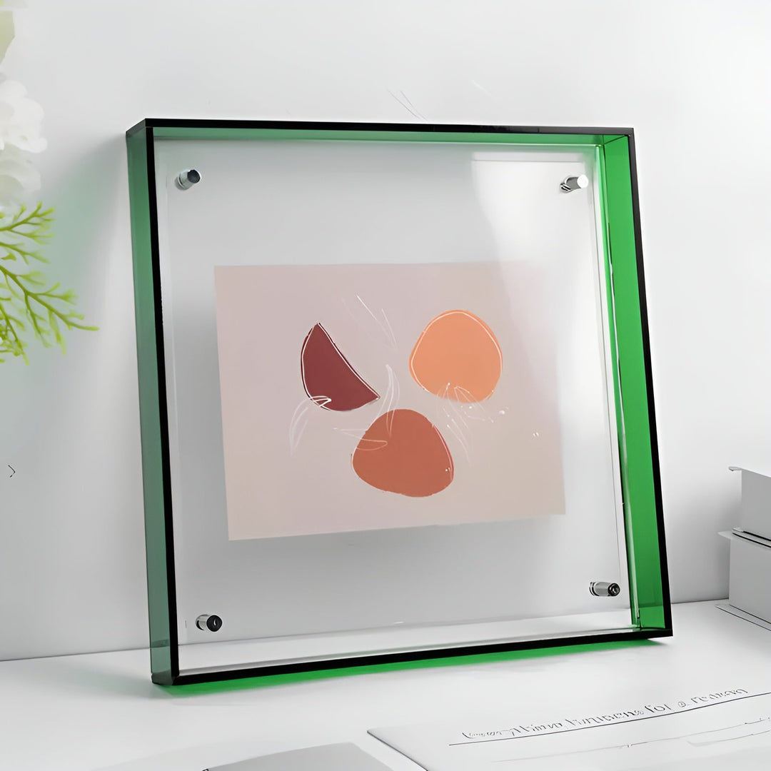 Neon Acrylic Picture Frame – Retro 80s Style, Modern Decorative Photo Frame 21