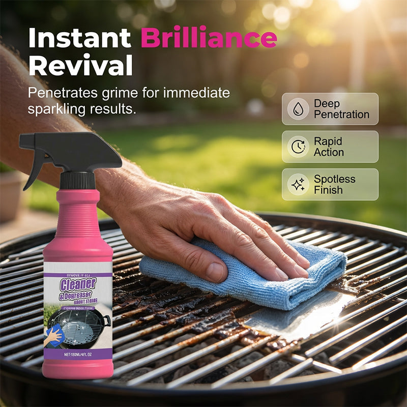 Grill Grease Remover Spray — Restore a Sparkling Shine Fast 4