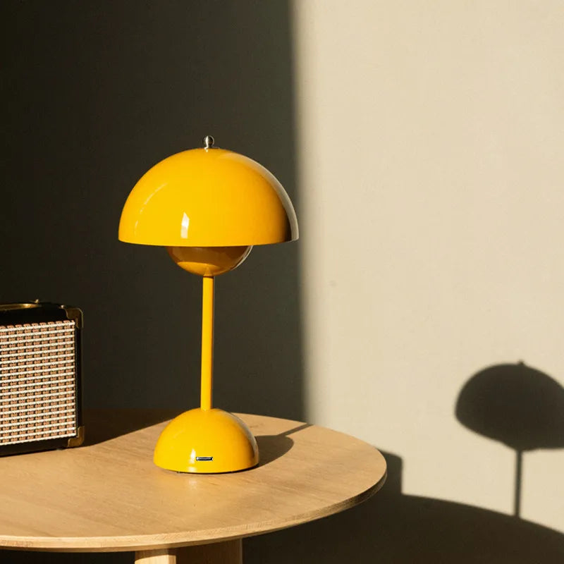 Rechargeable USB Table Lamp | 3-Level Dimmable 2700K, CRI 90+ | IP44 4
