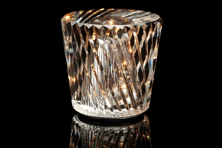 Rechargeable Crystal Table Lamp with Diamond Design - Luxe Edition 12
