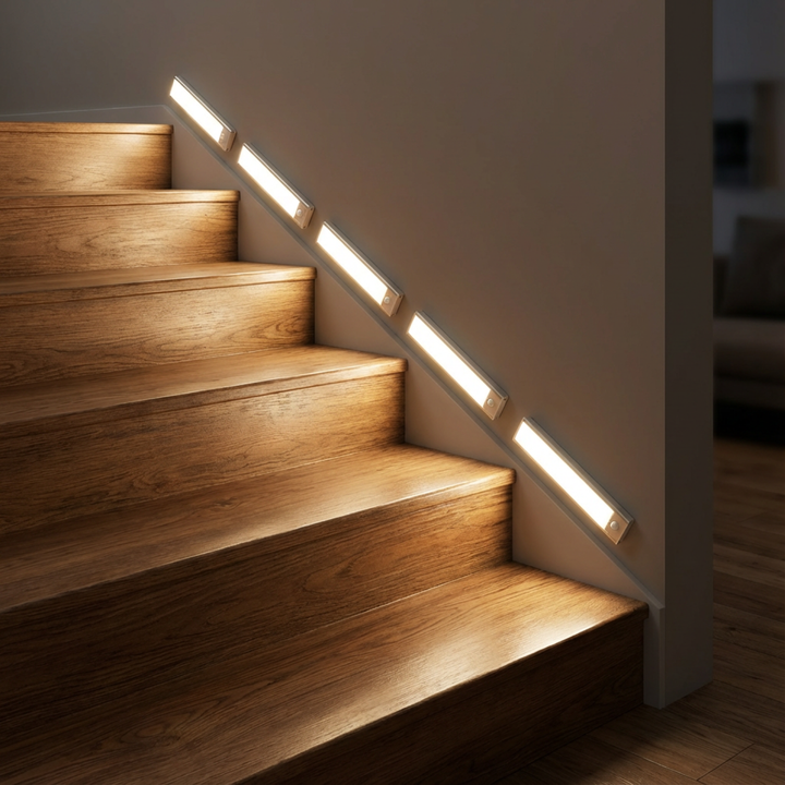 Wireless Motion Sensor LED Wall Lamp, Rechargeable with Magnetic Mount and USB-C 3