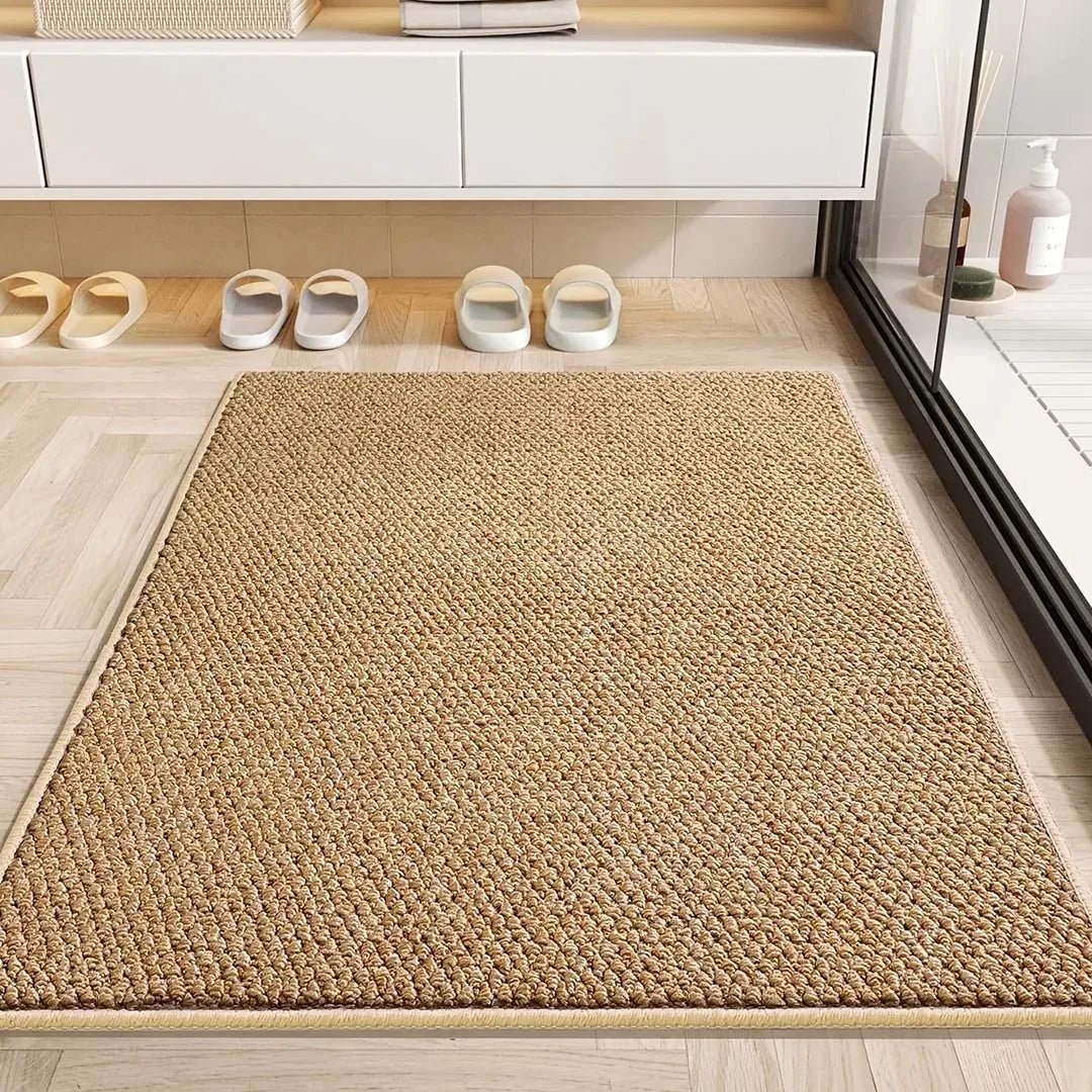 Absorbent Geometric Entrance Door Mat, Quick-Drying Front Door Rug 6