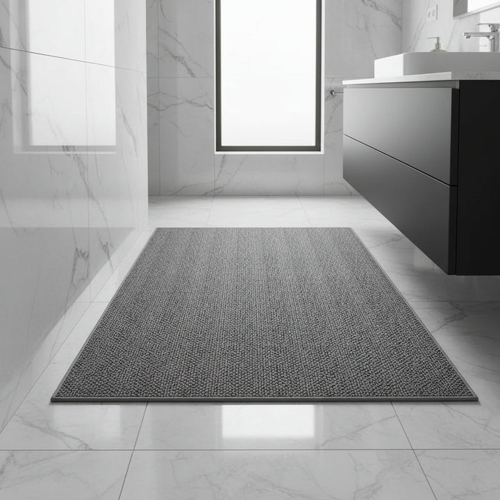 Absorbent Geometric Entrance Door Mat, Quick-Drying Front Door Rug 1
