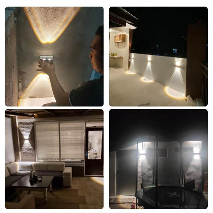 Waterproof LED Outdoor Wall Light – Sleek Aluminum Energy-Saving Fixture 5