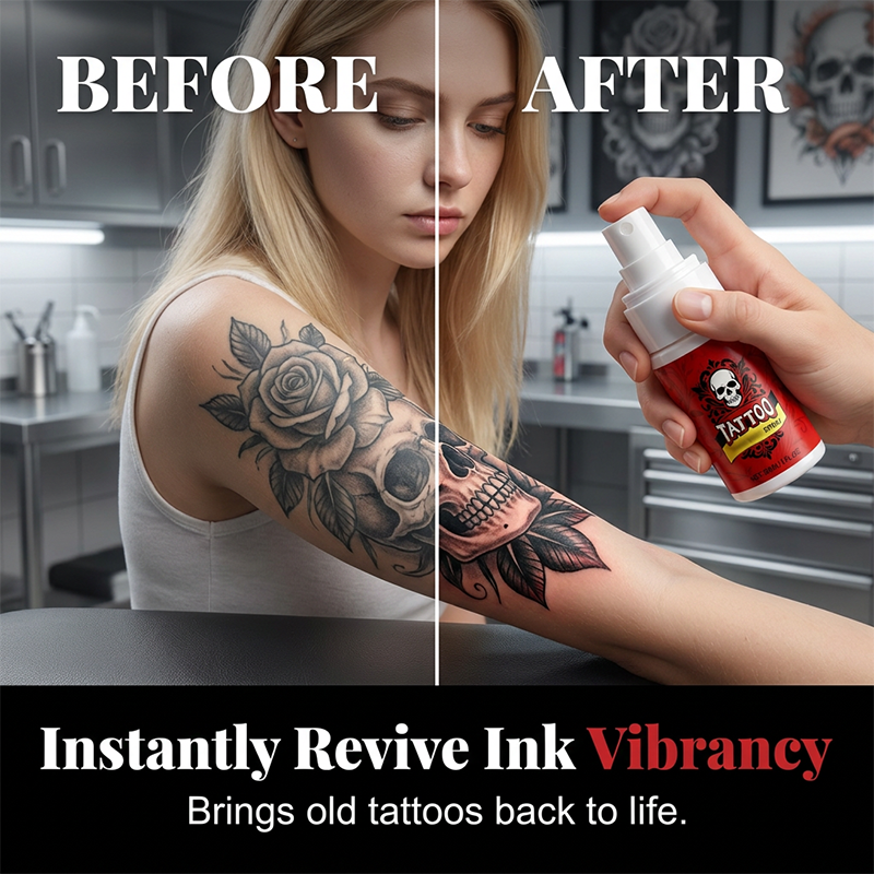 Tattoo Hydration Mist for Bold, Vibrant Ink Every Day 6